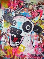 Gorica Kiesshauer (1971) Wigulins Art - Anarchy Moo XXL -, Antiek en Kunst, Kunst | Schilderijen | Modern