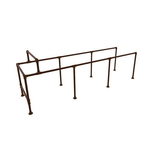 Steigerbuis Winkelwagenstalling | Vintage Brown 33.7 mm | Vo, Doe-het-zelf en Verbouw, Ladders en Trappen, Ophalen of Verzenden