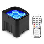 BeamZ BBP94W accu LED PAR 4x 12W RGBAW-UV en draadloze DMX, Nieuw, Verzenden