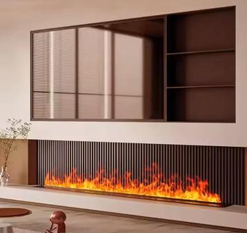 3D stoomhaard met LED-vlam en slimme app-bediening beschikbaar voor biedingen