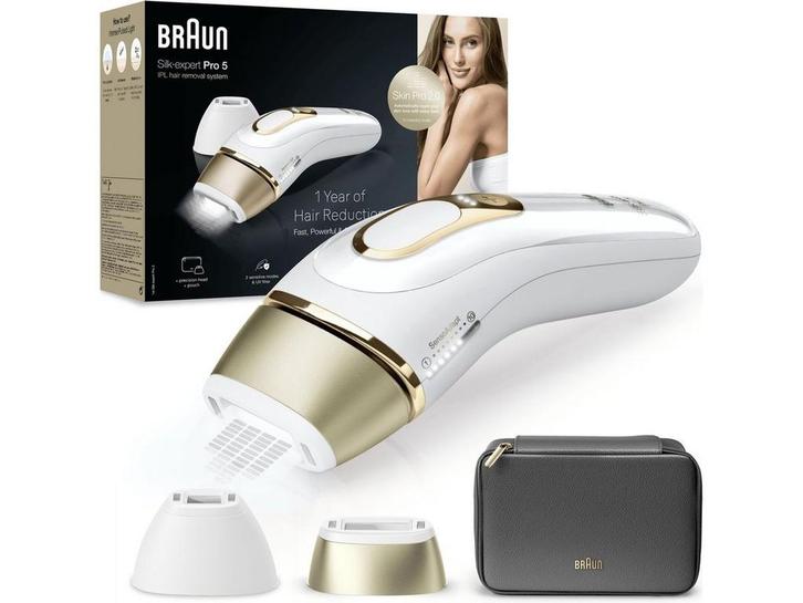 Braun Silk-expert Pro 5 - IPL ontharingsapparaat - Snelle en, Witgoed en Apparatuur, Persoonlijke-verzorgingsapparatuur, Zo goed als nieuw