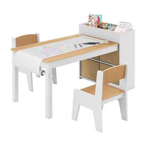 Tweedekans | Coast Kindertafel en Stoelenset met Tekentafel,, Kinderen en Baby's, Kinderstoelen, Zo goed als nieuw, Ophalen of Verzenden