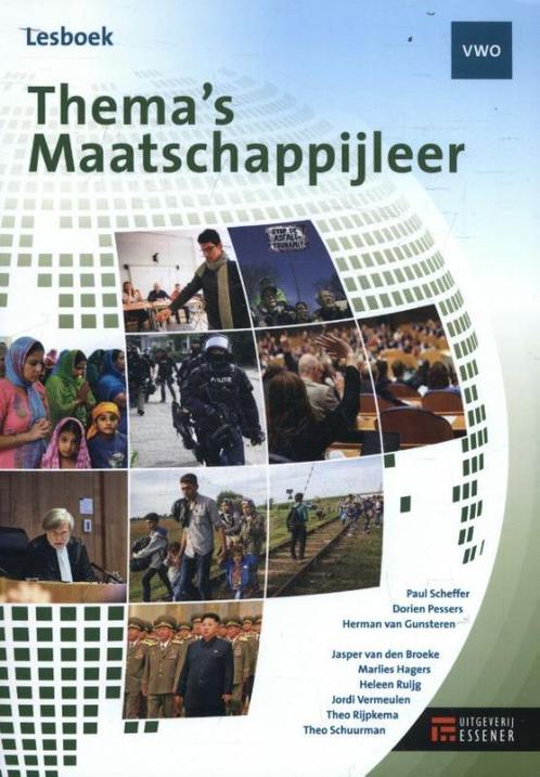 Themas Maatschappijleer voor VWO 9789086742400, Boeken, Schoolboeken, Zo goed als nieuw, Verzenden