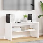vidaXL TV-kast Wit 80 x 30 x 40 cm Bewerkt hout, Huis en Inrichting, Kasten | Televisiemeubels, Minder dan 50 cm, Verzenden, Nieuw