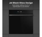 Hisense Oven HI6-BLACKLINE-HO66FAPIZZACHEF  - 77L Zwart, Witgoed en Apparatuur, Ophalen of Verzenden, Nieuw