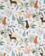 Poplin Katoen Panter Jungle, Hobby en Vrije tijd, Stoffen en Lappen, Nieuw, Overige kleuren