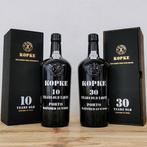 Kopke 30 & 10 Years Old Tawny - Porto - 2 Flessen (0.75, Nieuw