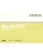 1996 MAZDA 323 INSTRUCTIEBOEKJE NEDERLANDS, Auto diversen, Handleidingen en Instructieboekjes