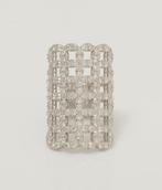 Statement ring - 14 karaat Witgoud - 2.74ct. tw. Diamant