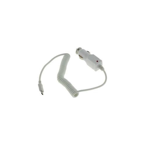 Autolader Micro-USB 1A Wit ON429 (Aanstekerplugs), Telecommunicatie, Mobiele telefoons | Toebehoren en Onderdelen, Nieuw, Verzenden