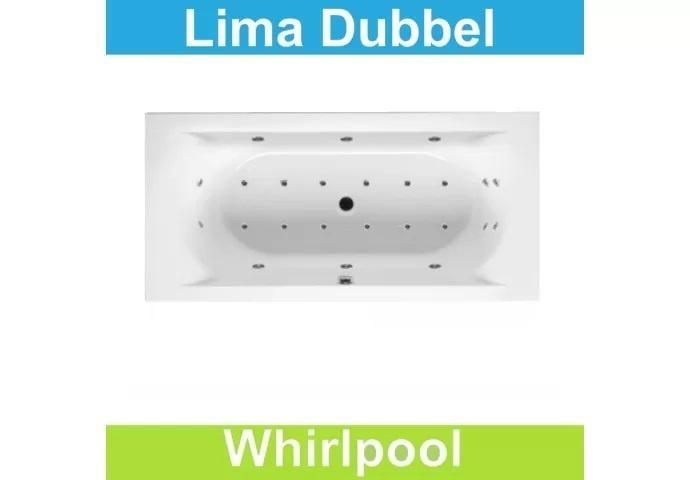 Ligbad Riho Lima 200 x 90 cm Whirlpool Dubbel systeem, Doe-het-zelf en Verbouw, Sanitair, Ophalen of Verzenden