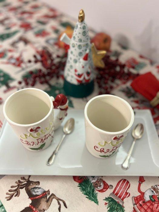 Kersttafelkleed voor grote tafels. Babbo Natale met, Diversen, Kerst
