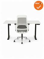 Base zit-sta bureau - elektrisch verstelbaar - maat en kleur, Werkplek, Ophalen of Verzenden, Gebruikt, Bureau