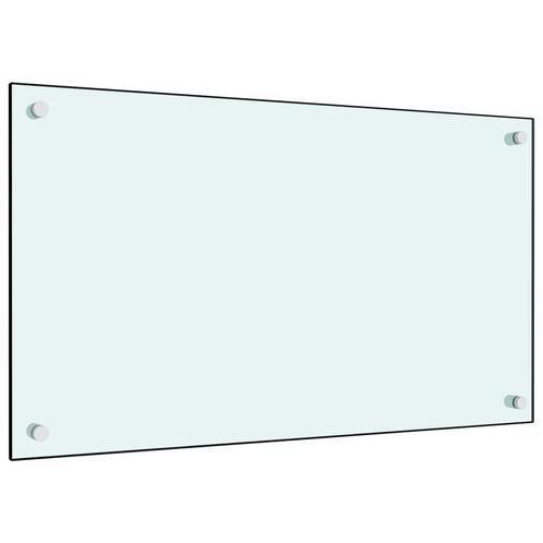 Spatscherm Keuken 70x40 Gehard Glas - - Retourdeal - Wit, Huis en Inrichting, Keuken | Keukenelementen, Minder dan 25 cm, Wit