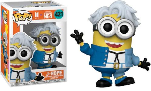 Funko Pop! Rocks 421 - Despicable Me 4 / BTS - J-Hope, Verzamelen, Muziek, Artiesten en Beroemdheden, Ophalen of Verzenden