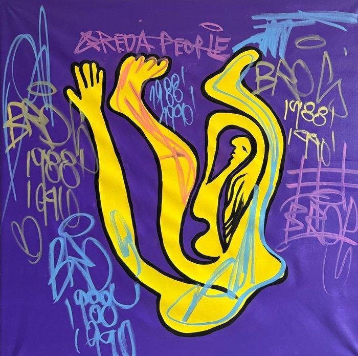 Freda People - Super Rare Picasso XL, Antiek en Kunst, Kunst | Schilderijen | Modern
