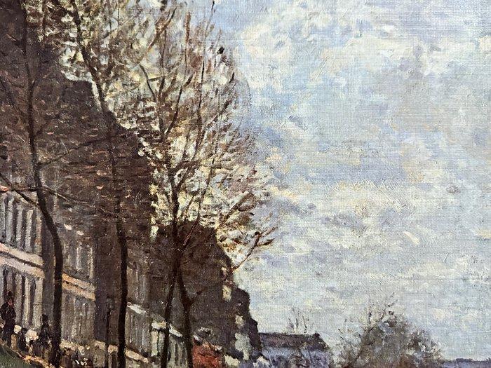 Alfred Sisley (1839-1899) - Le canal st martin (Paris jeu de, Antiek en Kunst, Antiek | Overige Antiek