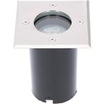 LED Grondspot - Sanola Aton - Inbouw - Vierkant - GU10, Nieuw, Led, Ophalen of Verzenden, Vloerspot of Grondspot