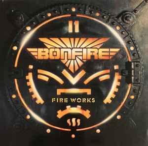 LP gebruikt - Bonfire - Fire Works, Cd's en Dvd's, Vinyl | Rock, Zo goed als nieuw, Verzenden
