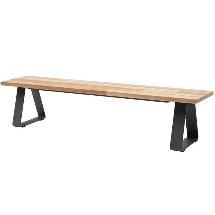 Basso sportbank 200x40xH45 cm teak Taste 4SO, Tuin en Terras, Tuinsets en Loungesets, Nieuw, Teakhout, Ophalen of Verzenden