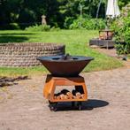 BBQ Plancha Grill Brasero Vuurschaal Cortenstaal, Ophalen of Verzenden, Nieuw