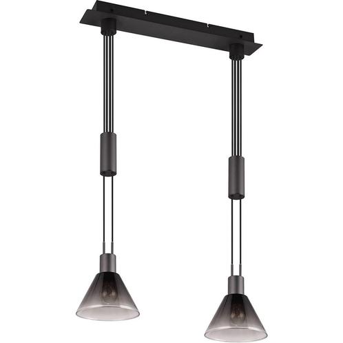 LED Hanglamp - Trion Stey - E27 Fitting - 2-lichts - Rond -, Huis en Inrichting, Lampen | Hanglampen, Nieuw, Metaal, Ophalen of Verzenden