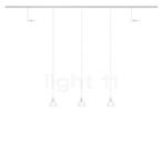 Bruck Silva Hanglamp en Up Straler LED All-in stel in - 5-li, Huis en Inrichting, Lampen | Hanglampen, Verzenden, Nieuw