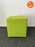 Rohde & Grahl - Poef - met wielen - 47.5x45x45cm - Licht gro, Vergader- of Presentatieruimte, Ophalen of Verzenden, Gebruikt, Stoel