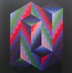 Victor Vasarely (1906-1997) - Vaar , 1970, tirage rare avec