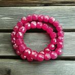 Armband en robijn corindon. Zeer hoogwaardige kubusvormige, Verzamelen