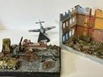 Figuur - Diorama – Duitse Wehrmacht straatgevecht + Fw 190 –, Nieuw