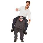 Carry me kostuum Kim Jong Un met bril, Hobby en Vrije tijd, Verzenden, Nieuw, Feestartikel