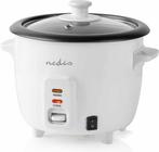 Nedis Rijstkoker - 0.6 l - 300 W - Aluminium stomer -, Ophalen of Verzenden, Zo goed als nieuw