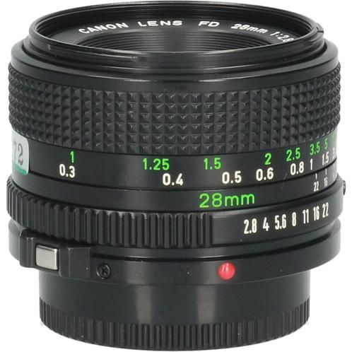 Tweedehands Canon 28mm f/2.8 FD CM3172, Audio, Tv en Foto, Fotografie | Lenzen en Objectieven, Groothoeklens, Gebruikt, Ophalen of Verzenden