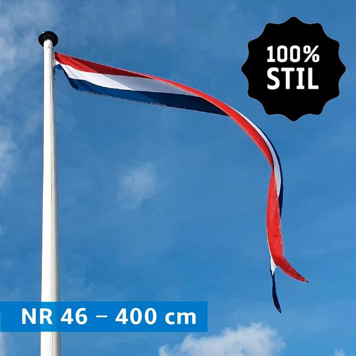 NR 46: Nederlandse wimpel 400 cm marineblauw 100% stil, Diversen, Vlaggen en Wimpels, Nieuw