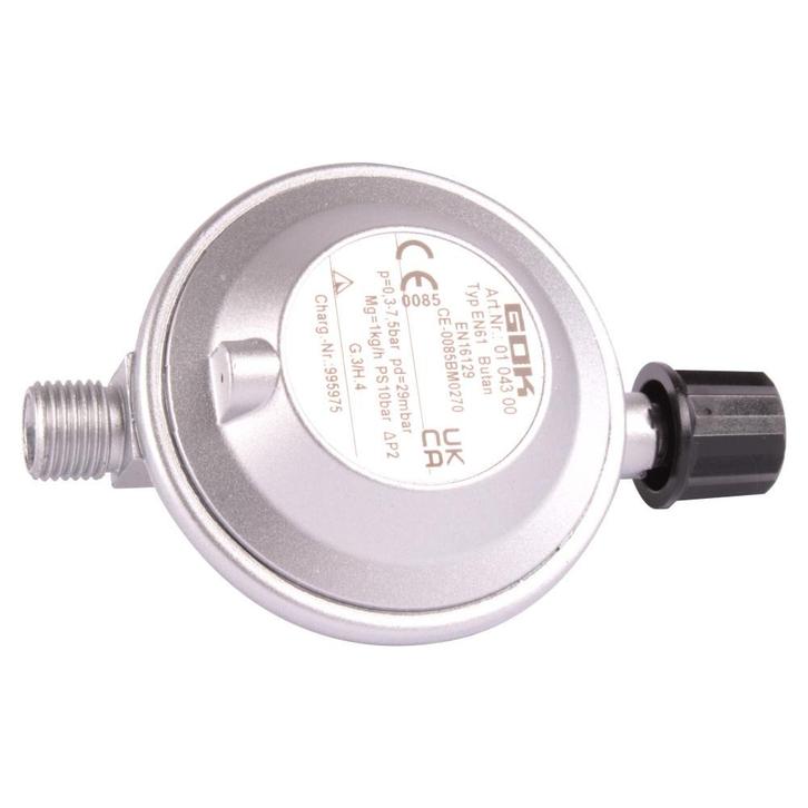 GOK Drukregelaar Campingaz 30mb 1/4L, Caravans en Kamperen, Kampeeraccessoires, Ophalen of Verzenden