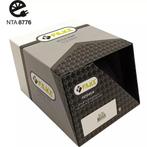 Falkx Helm met LED-achterlicht - mat zwart - maat S (51-5..., Ophalen of Verzenden, Nieuw