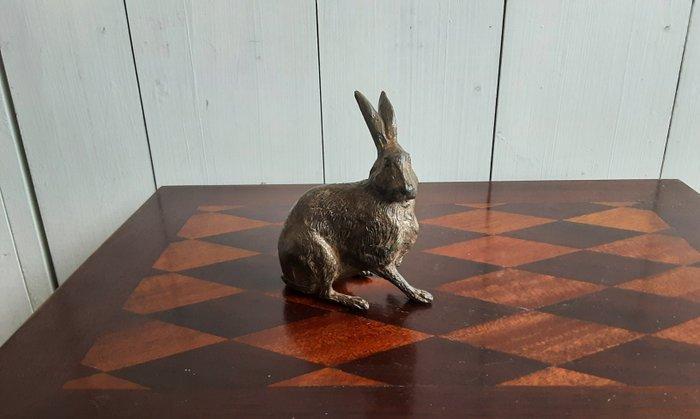 P. Chenet - Beeld, Haas - 10 cm - Brons, Antiek en Kunst, Curiosa en Brocante