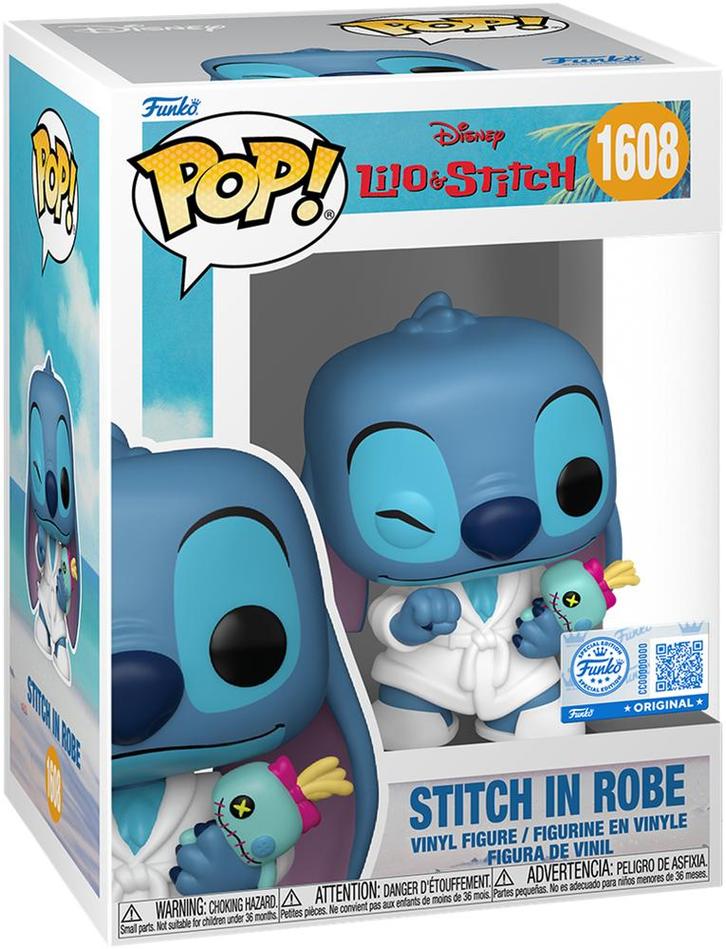 Funko Pop! - Lilo & Stitch - Stitch in Robe #1608 | Funko -, Verzamelen, Poppetjes en Figuurtjes, Nieuw, Verzenden