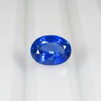1 pcs Blauw Saffier - 1.43 ct - nternational Colored, Nieuw