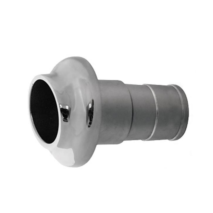 Uitlaat huiddoorvoer RVS, 40-90mm-45mm slangdiameter (kraag, Watersport en Boten, Bootonderdelen, Nieuw, Ophalen of Verzenden