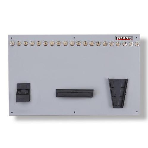 Gereedschapsbord grijs 100 x 61 cm inclusief magnetische, Doe-het-zelf en Verbouw, Werkbanken, Ophalen of Verzenden