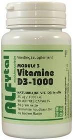 Alfytal Vitamine D3-1000 90 Softgels, Verzenden, Nieuw