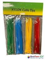 Eda Nylon Cable Ties, Kabelbinders 1,5x147 mm x 80 stuks, Verzenden