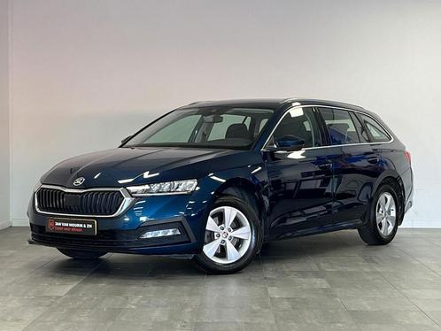 Zakelijke Lease |  Škoda Octavia Combi 1.0 e-TSI Business Ed, Auto's, Skoda, Dealer onderhouden, Lease, Zwart, Automaat, Stationwagon