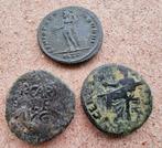 Romeinse Rijk Lotto 3 monete Tiberio (14 a.C. - 37 d.C.) /