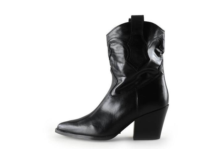 Linea Zeta cowboy laarzen in maat 40 Zwart | 10% korting, Kleding | Dames, Schoenen, Zwart, Zo goed als nieuw, Verzenden