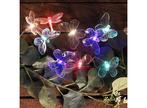 HI Lichtsnoer vlinders - 24 LED Vlinders - 20 cm, Nieuw, Verzenden