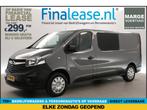 Opel Vivaro 1.6 CDTI L2H1 MARGE DC 6-Zits Airco Cruise Navi, Auto's, Bestelauto's, Navigatiesysteem, Nieuw, Zilver of Grijs, Lease