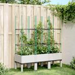 vidaXL Plantenbak met latwerk 120x40x142,5 cm polypropeen, Tuin en Terras, Verzenden, Nieuw, Kunststof